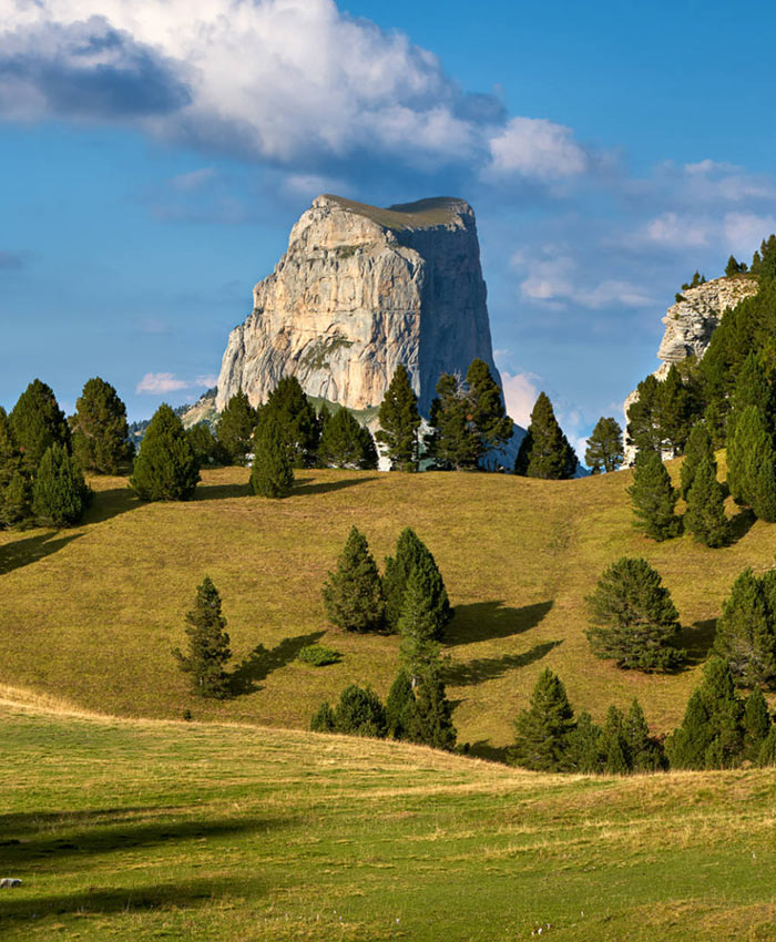 Le Mont-Aiguille dans le Vercors