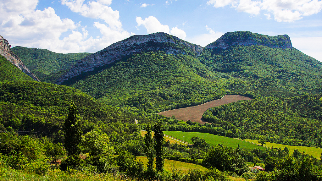paysage du Diois