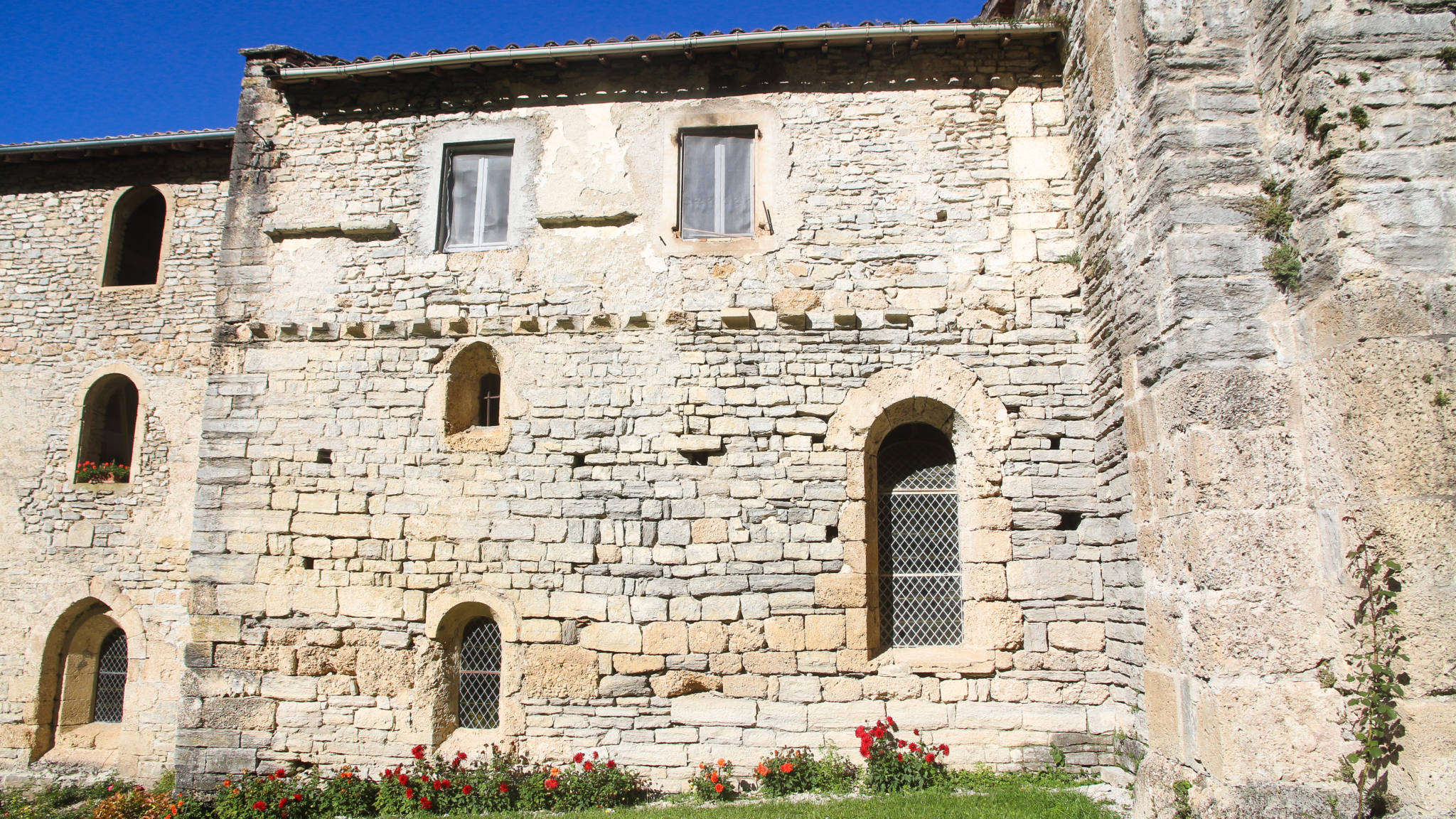 L’abbaye de Valcroissant, ancienne abbaye cistercienne, tout près de Die