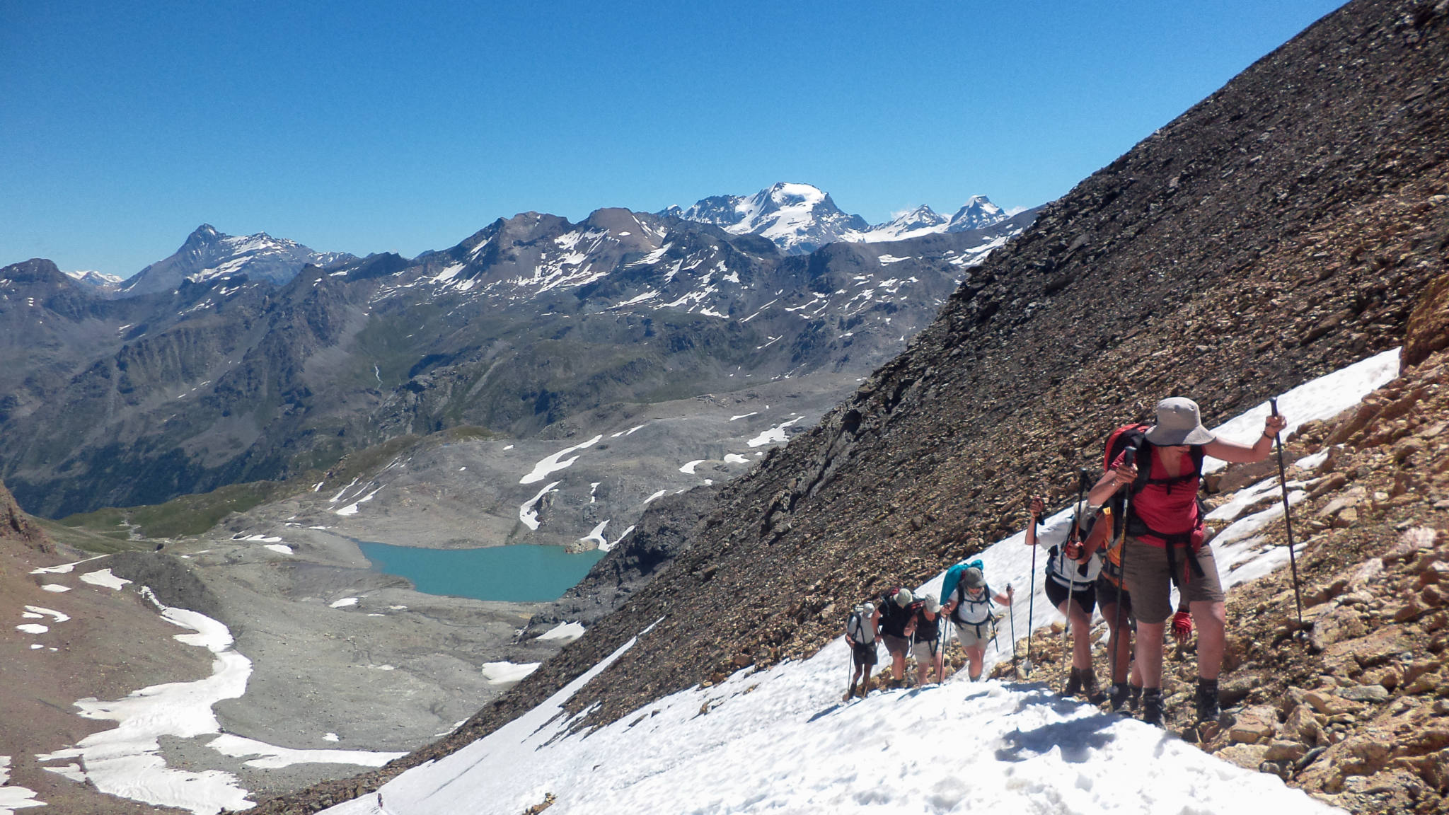 L'arrivée au Col Bassac Déré