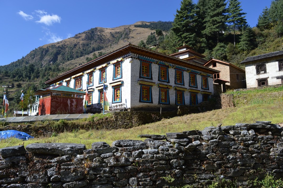 De nombreux monastères parsèment les vallées du Solu Khumbu, Népal