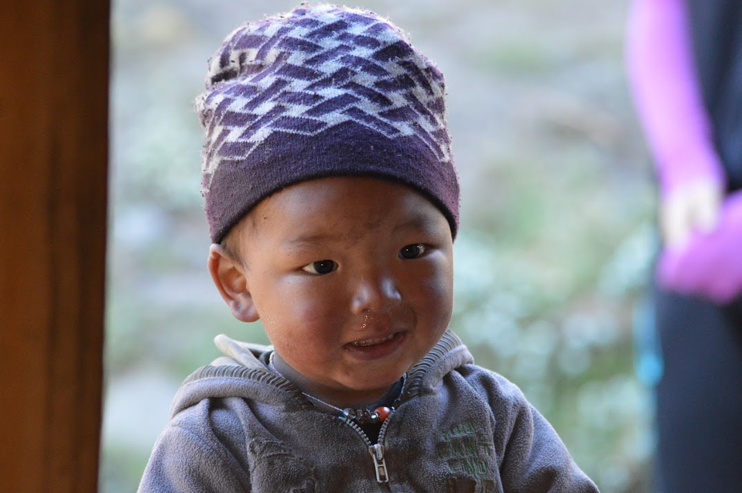 Rencontre avec un enfant du Solu Khumbu, Népal