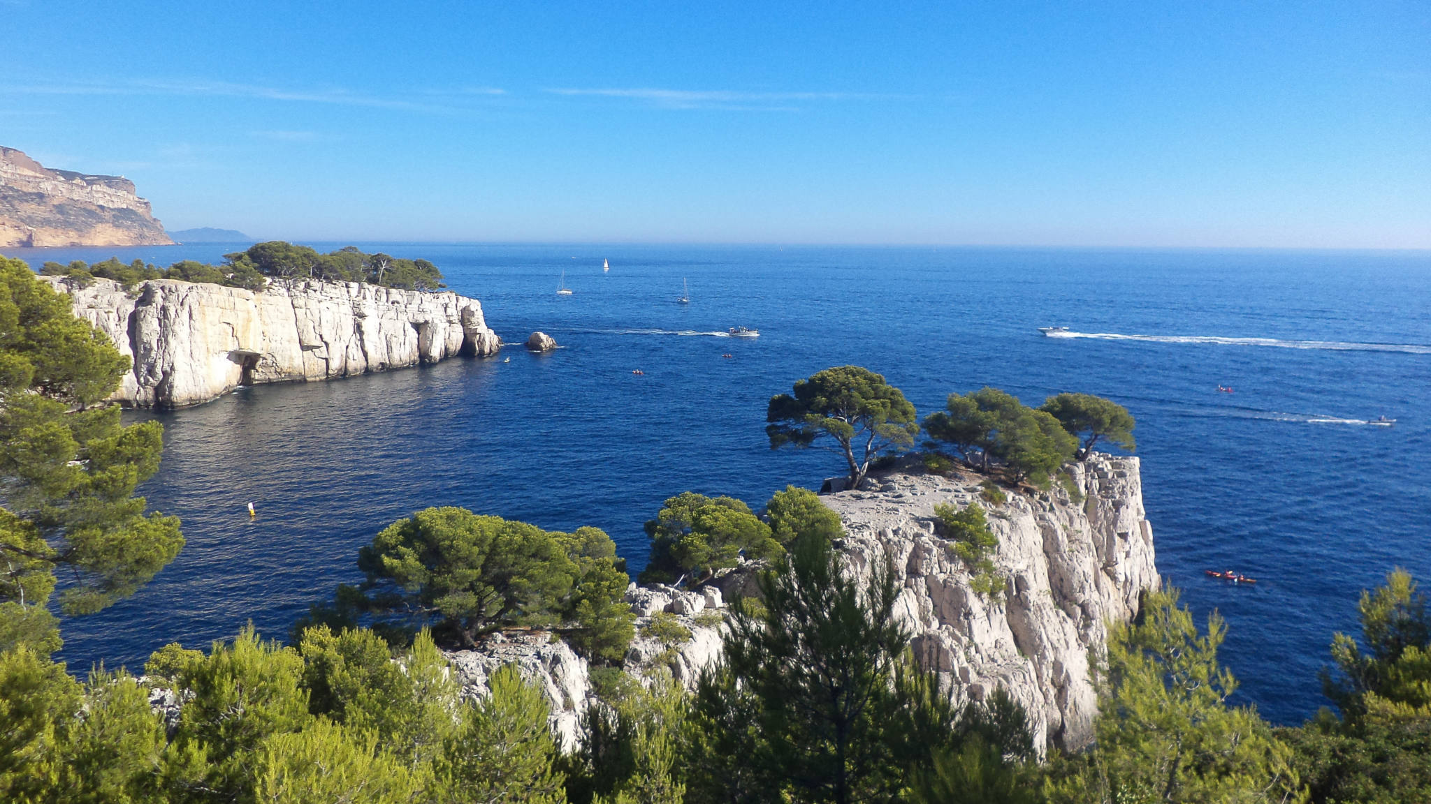 Paysage des Calanques
