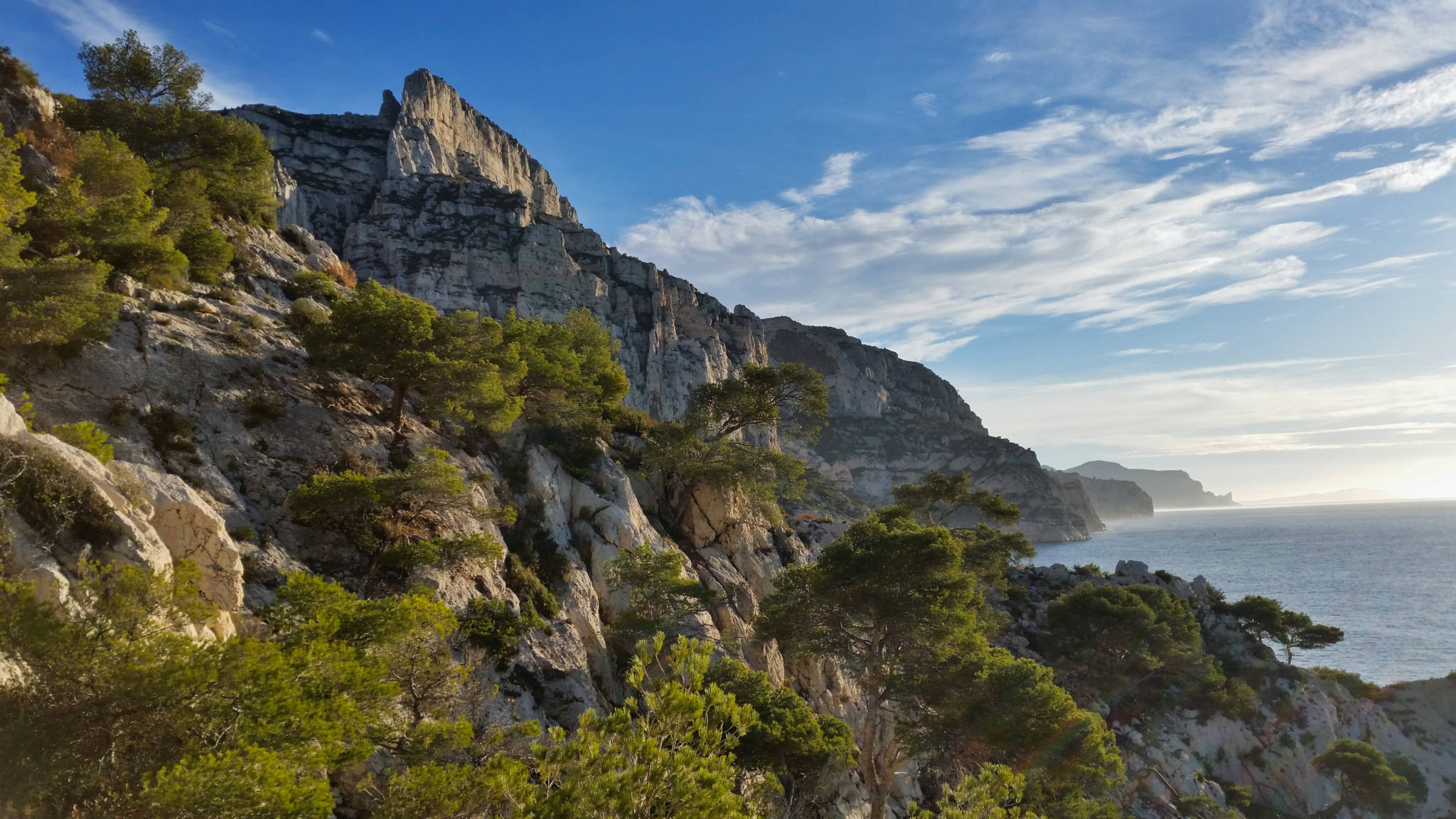 l'ambiance des Calanques