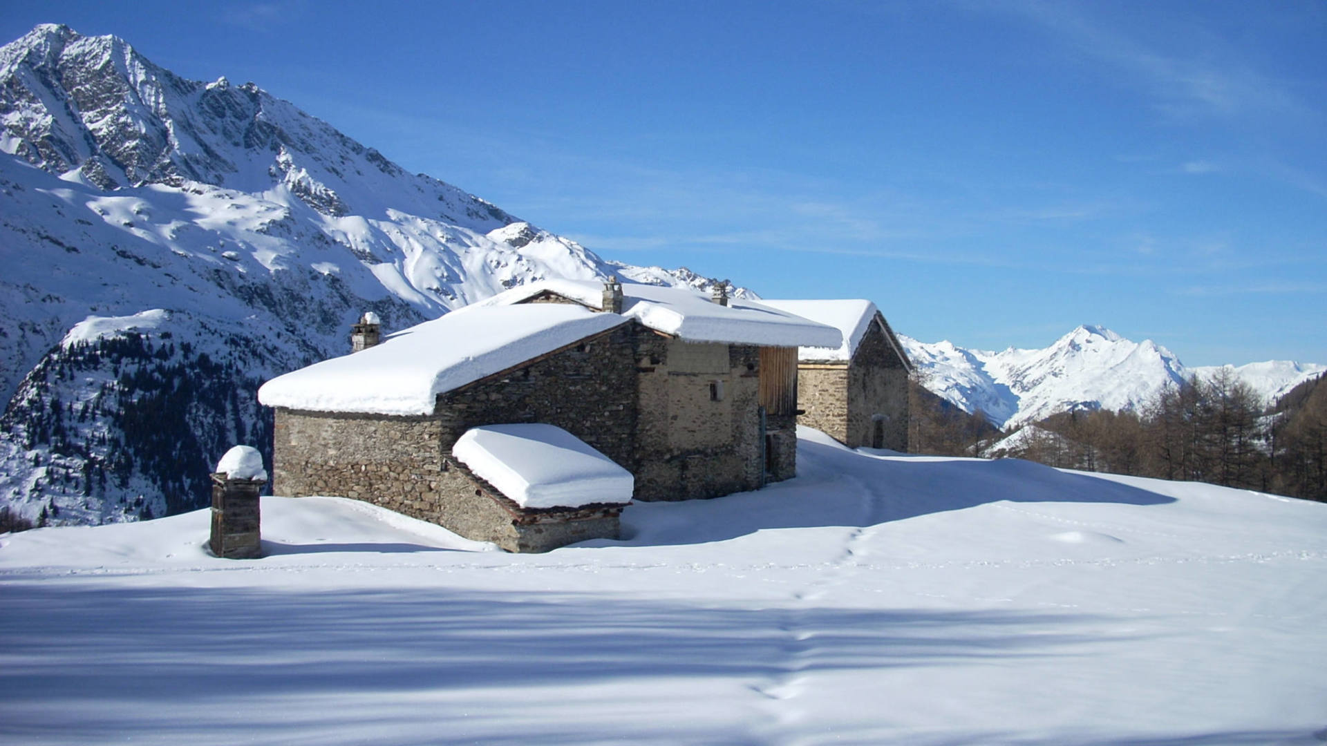 Le hameau du Fenil, sur le rebord du Monde !