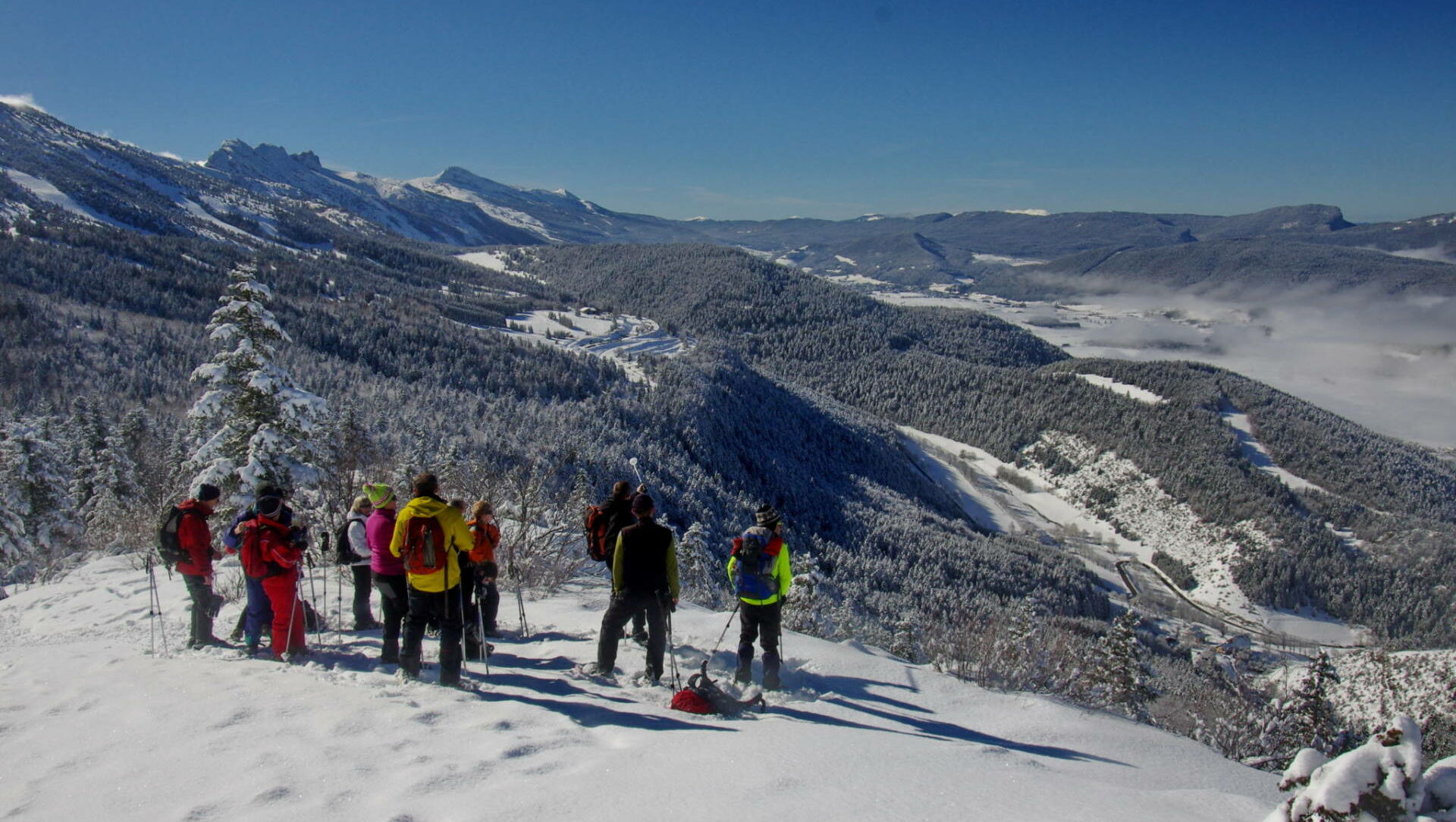 Raquettes au Pays des 4 Montagnes - Vercors