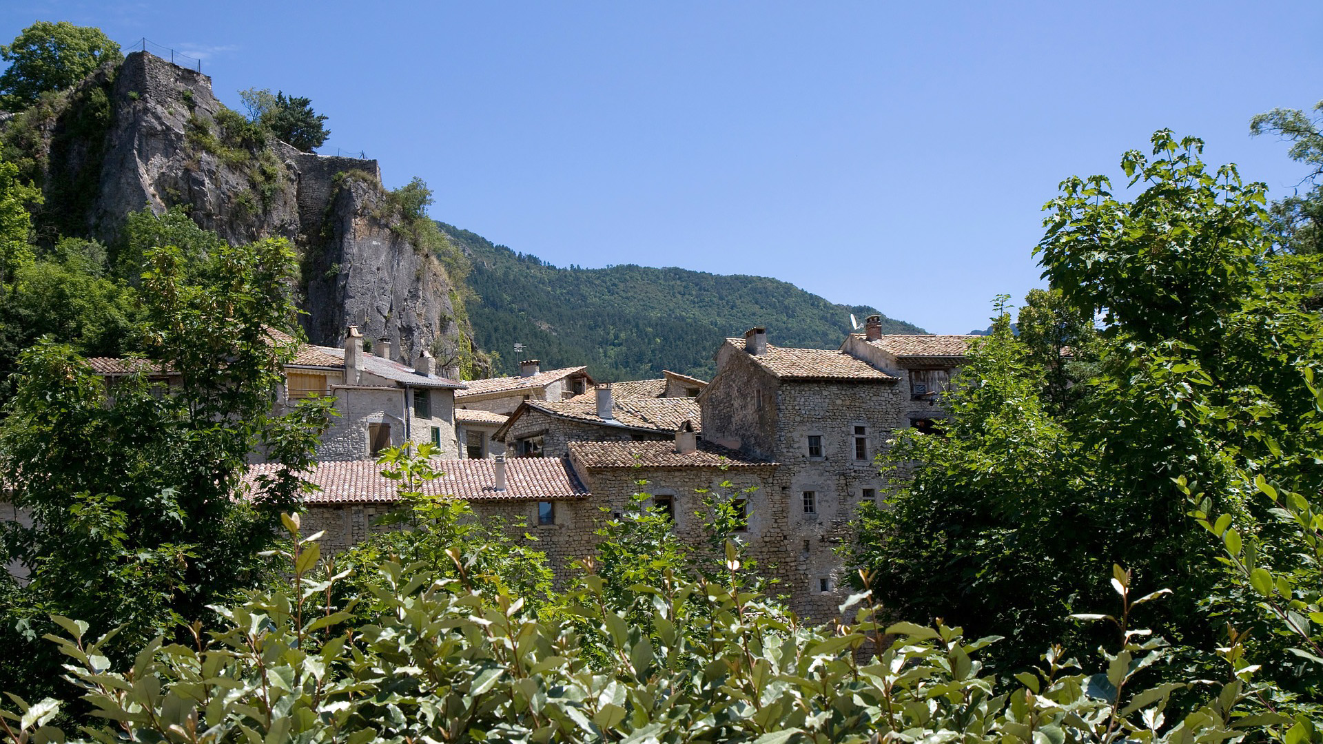 Le village médiéval de Châtillon en Diois