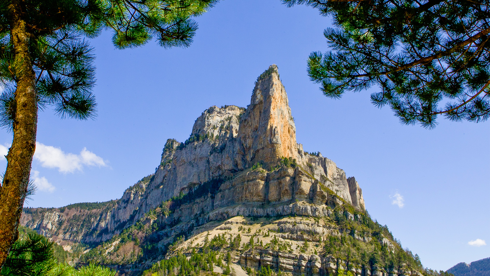 Le rocher de Combeau - Vercors
