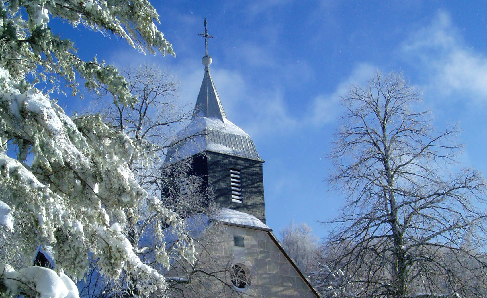 La chapelle de Retord dans le Sud du Jura