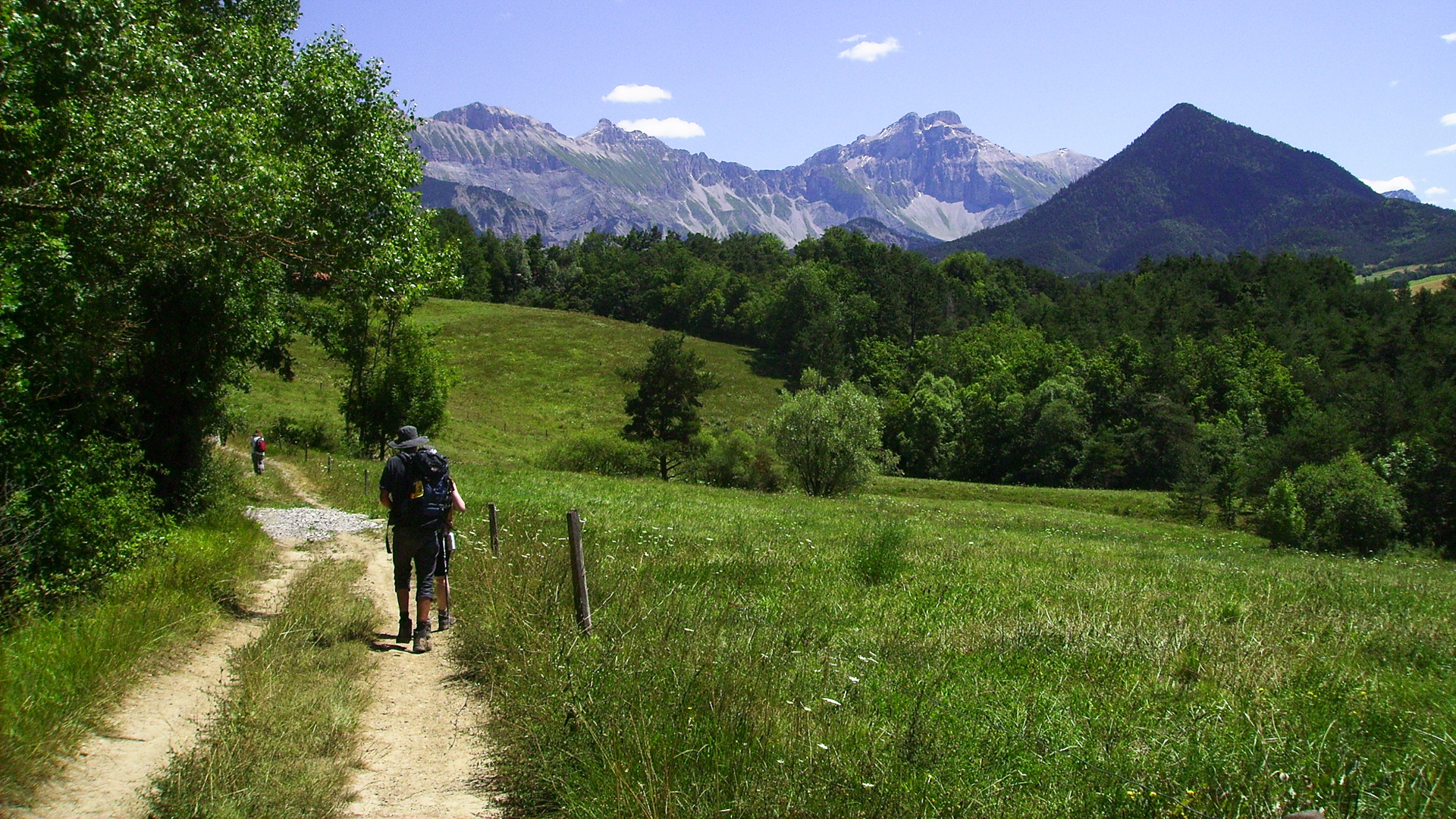 Première journée de marche dans le Trièves