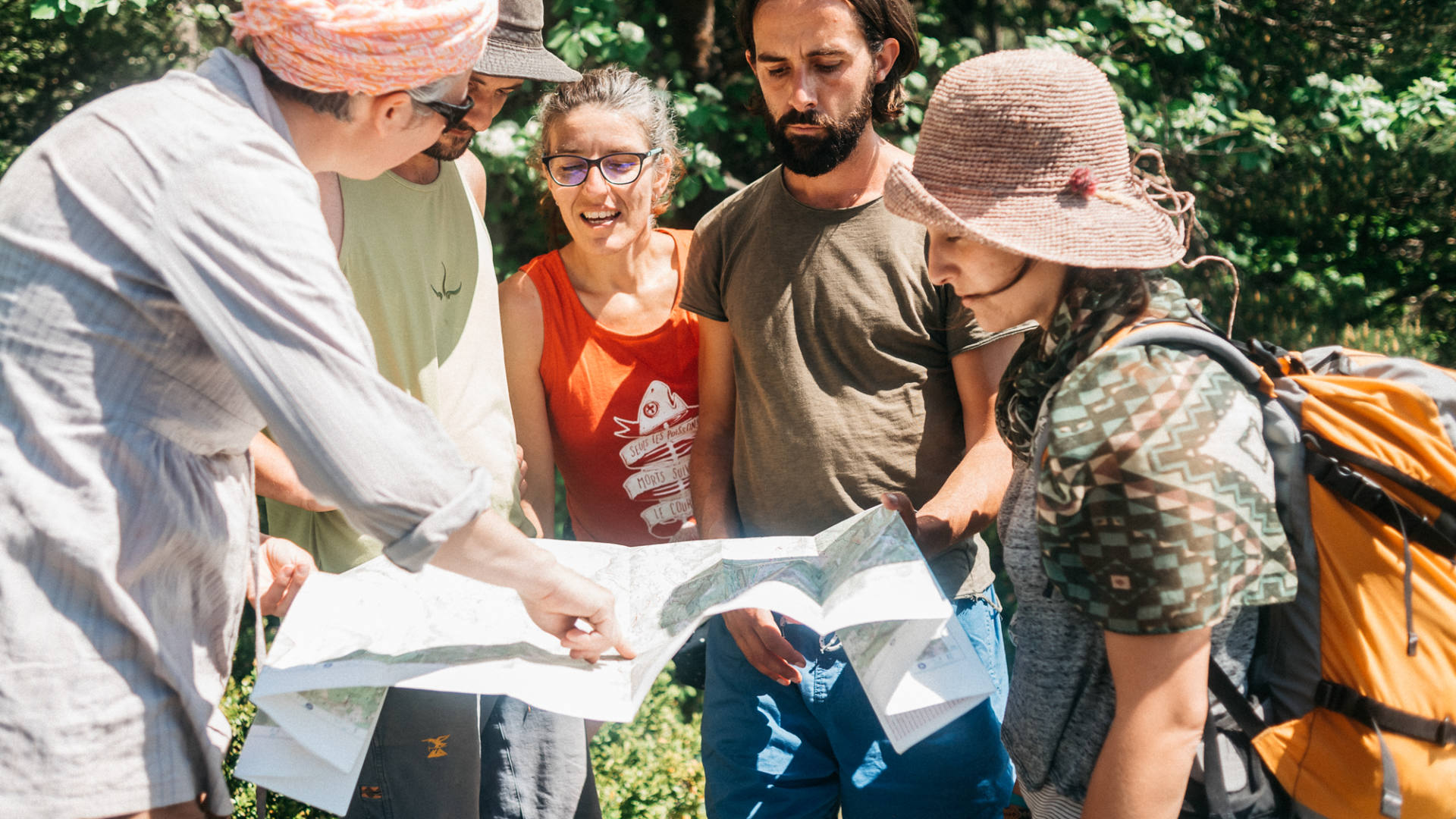 Point cartographie sur les sentiers de la Drôme
