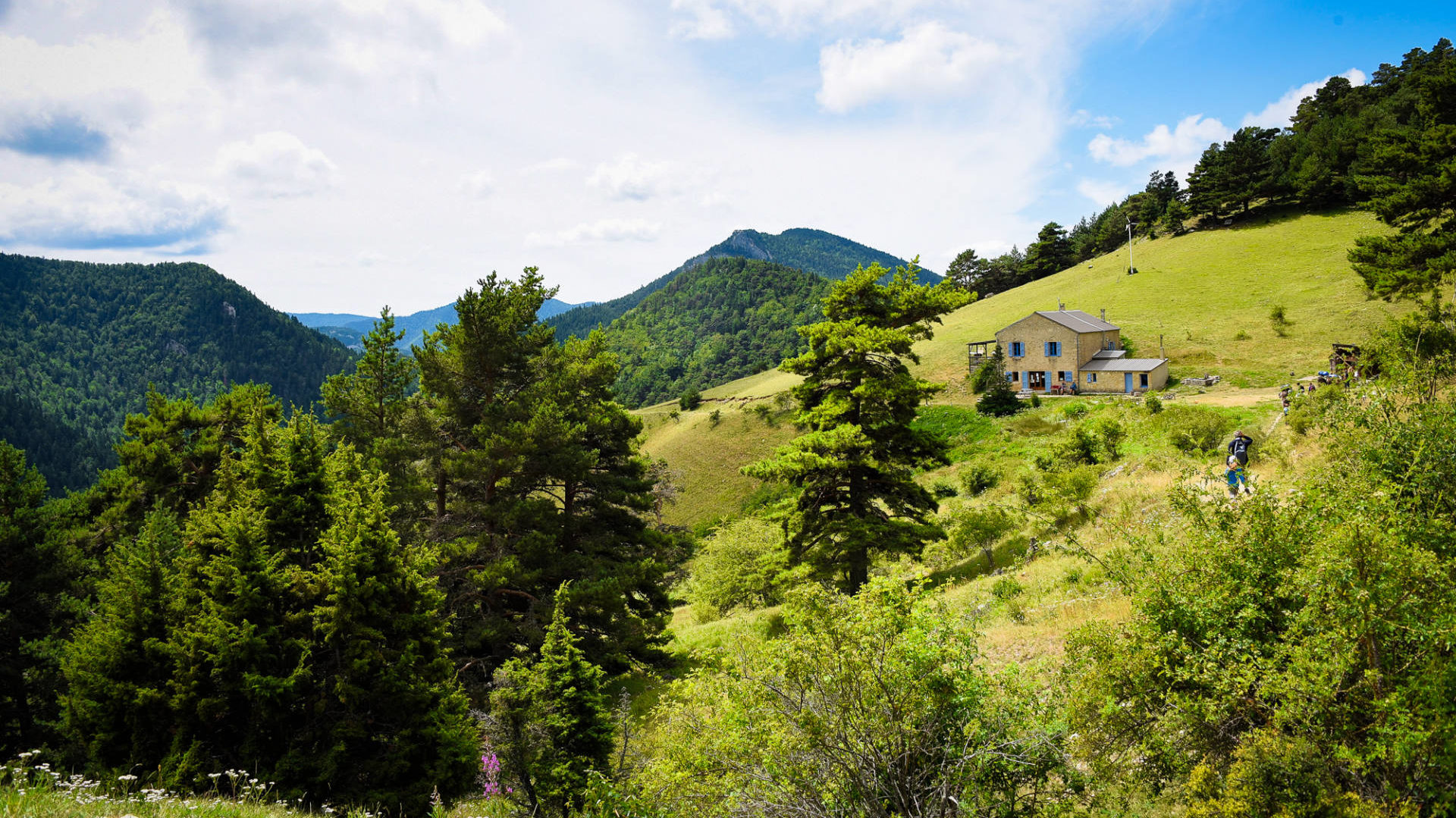 Le refuge de la Tour de Borne - Diois
