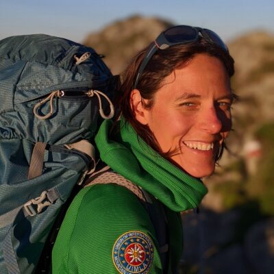 Caroline Dudziak, accompagnatrice en montagne