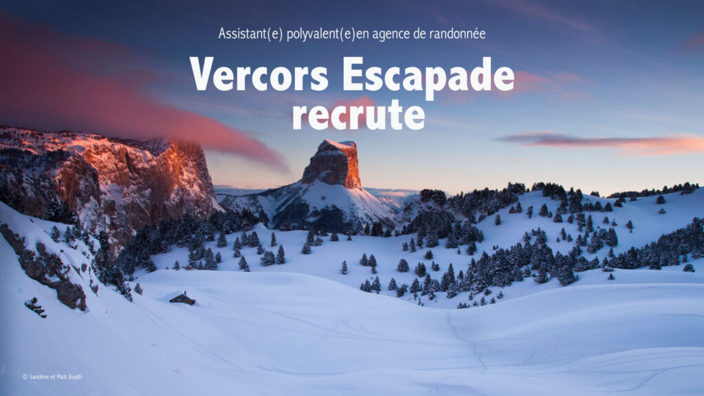 offre d'emploi Vercors Escapade