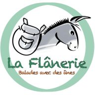 la Flânerie, balades avec des ânes