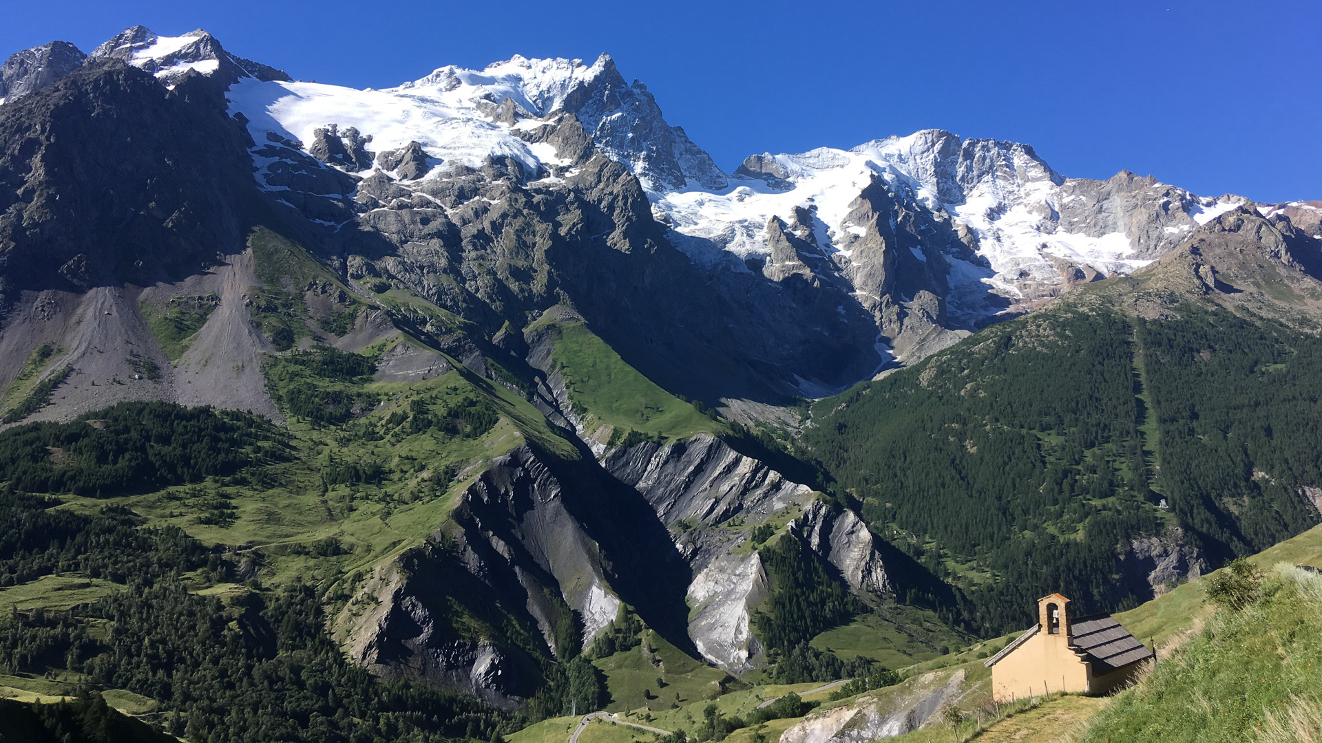 paysage du tour des Écrins