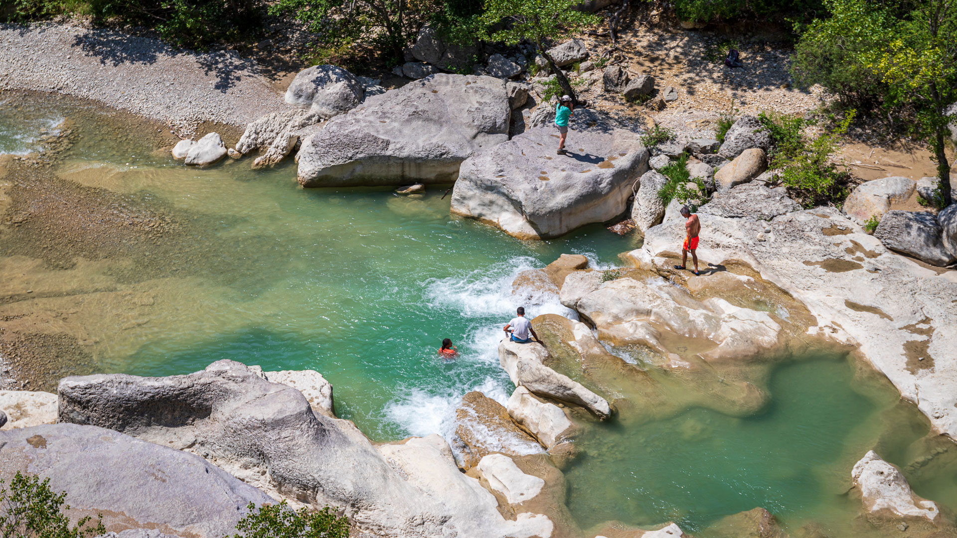 Les Gorges de la Méouge, dans le parc naturel régional des Baronnies provençales, Hautes-Alpes