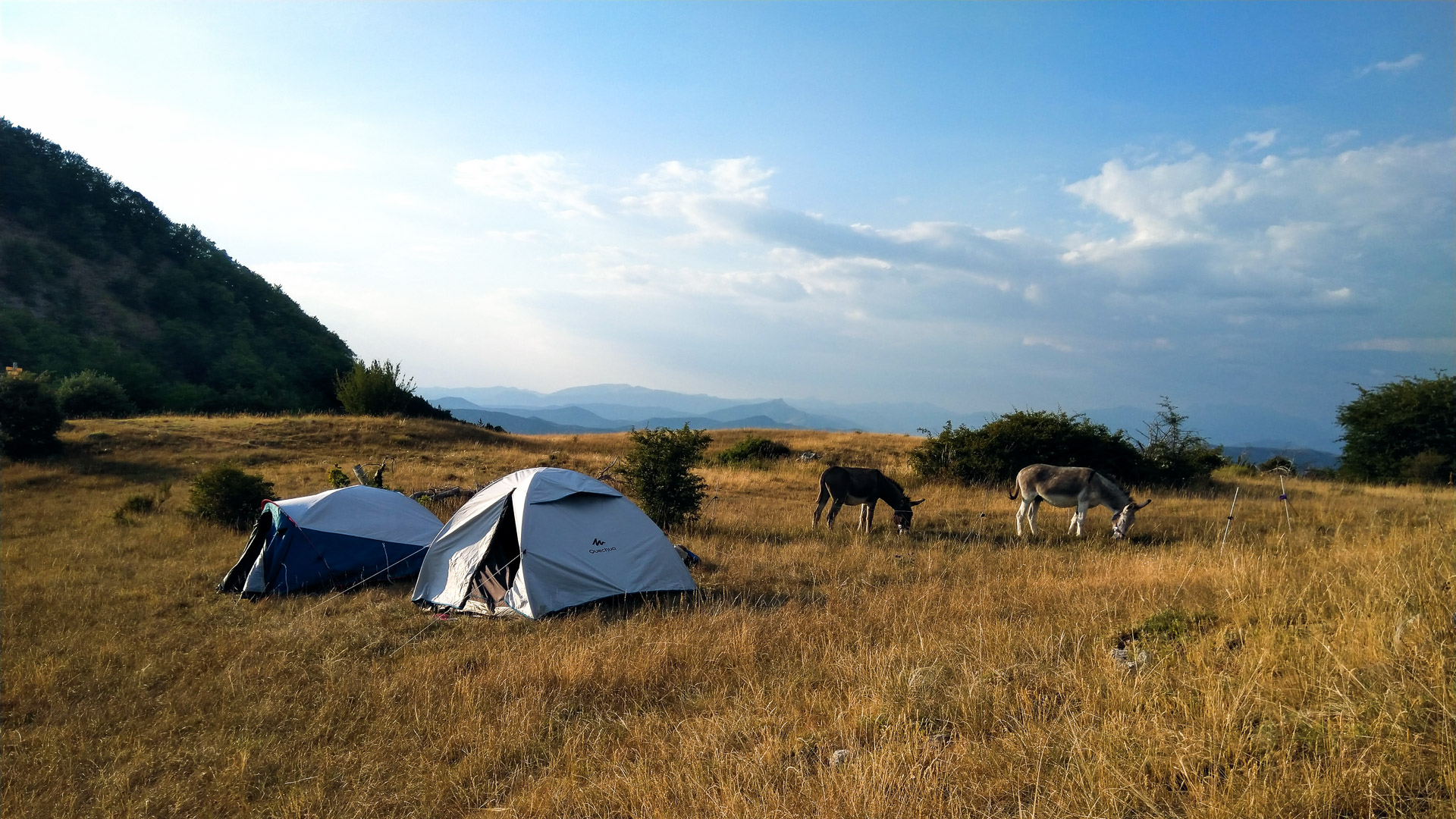 Bivouac sauvage dans les Baronnies