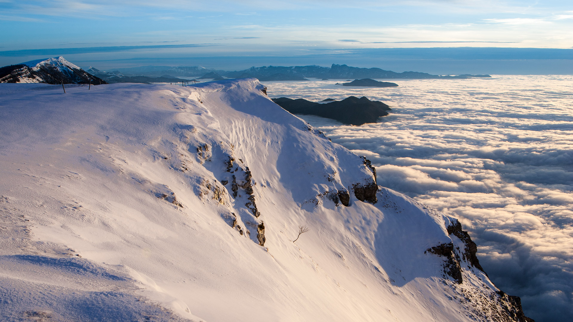 Mer de nuage depuis Font d'Urle