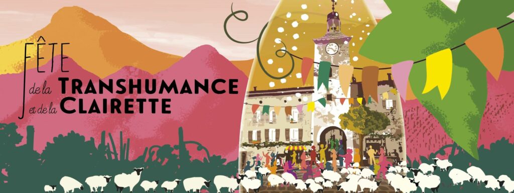 visuel Fêtes de la Transhumance 2024 Châtillon en Diois