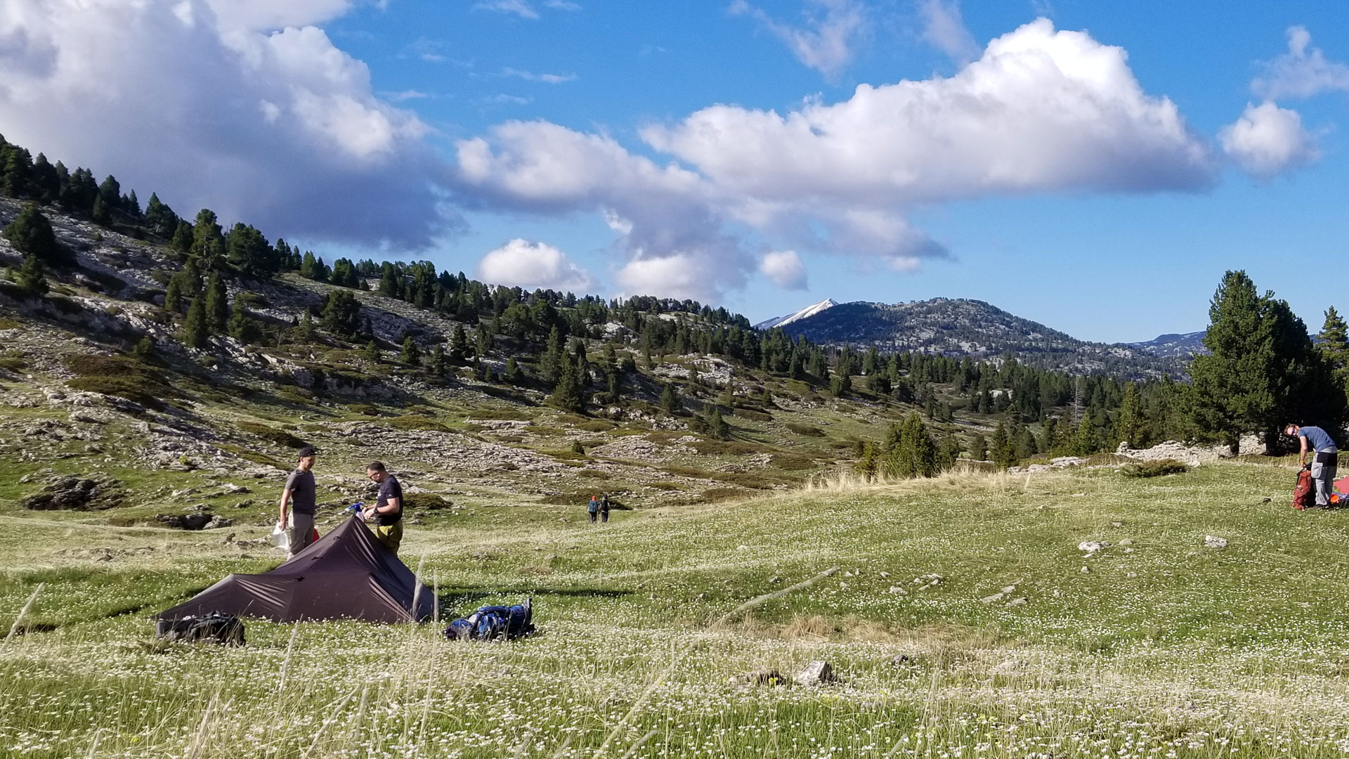 randonnée bivouac dans le Vercors