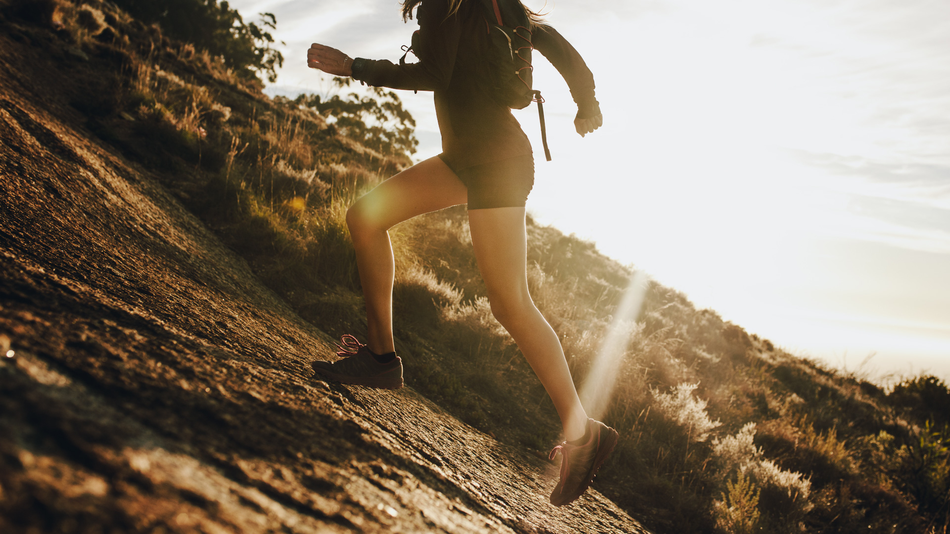 rando trail dans le Vercors, exercices en montée