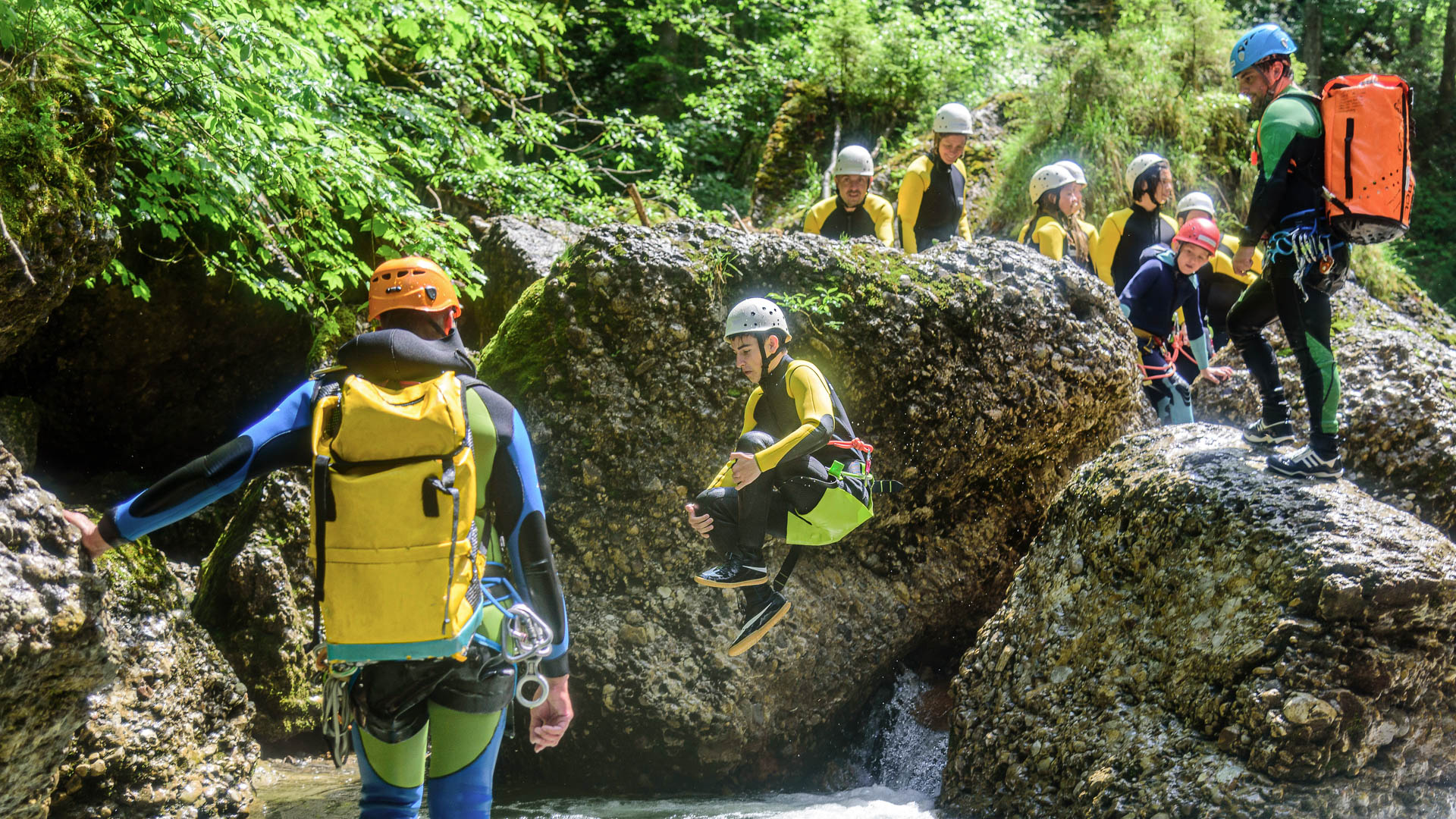 Canyoning dans les Cévennes