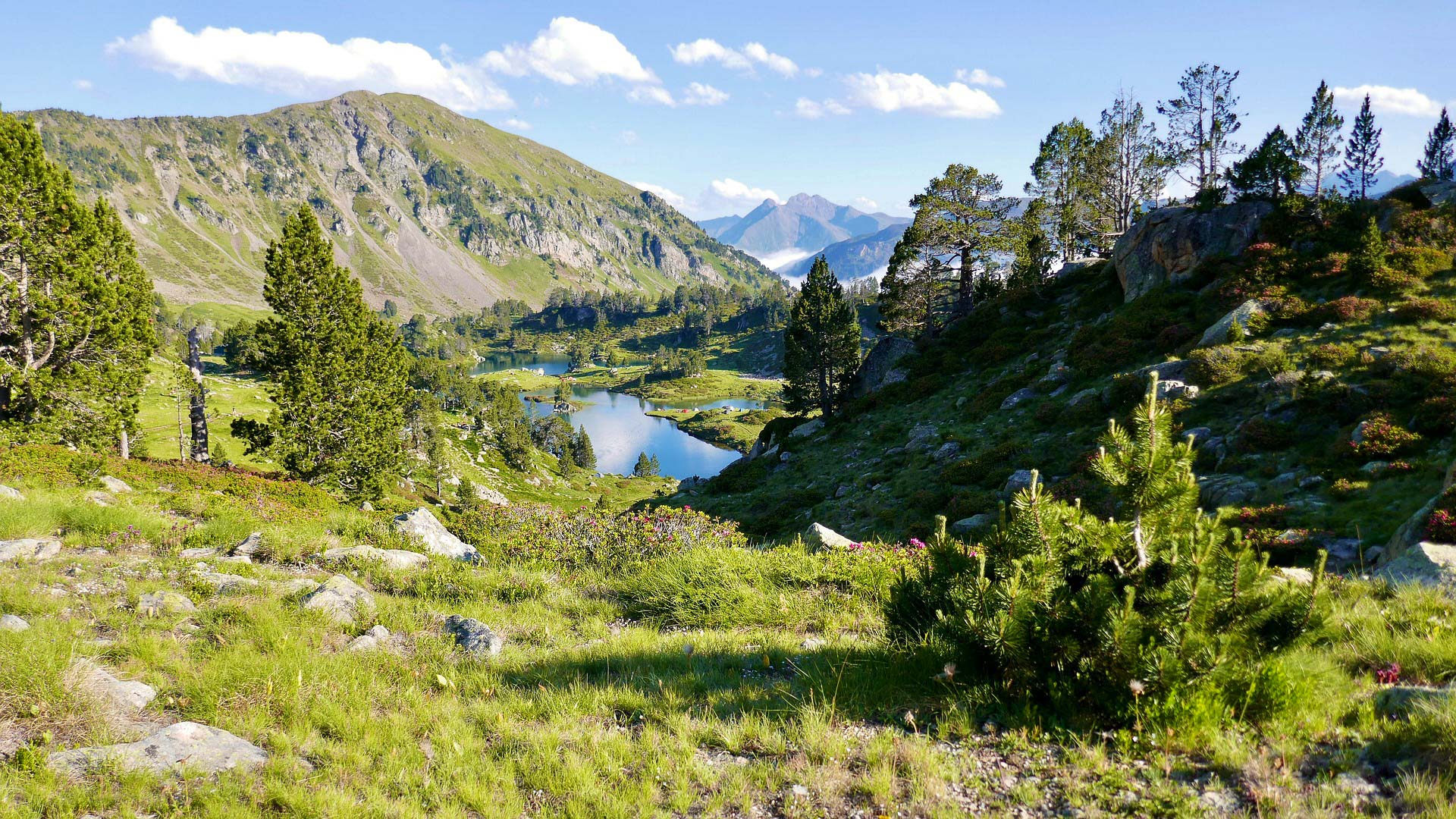 Les lacs de Néouvielle dans les Pyrénées