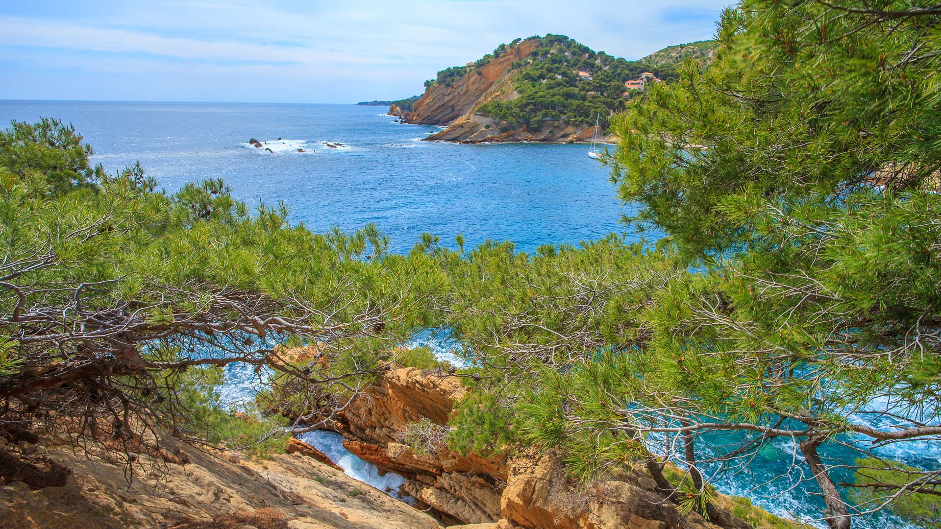 Randonnée dans les calanques de la côte bleue, Marseille