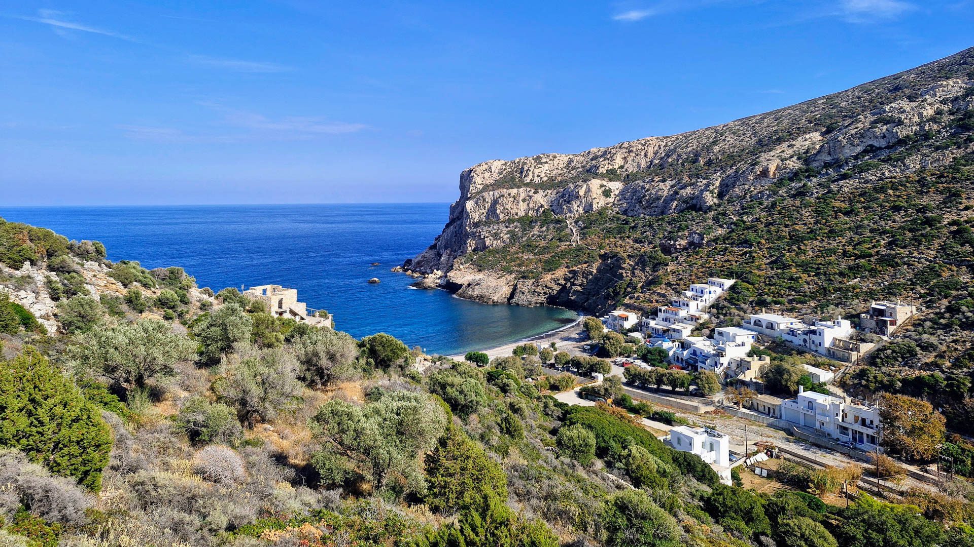 Randonnée à Appollonas dans les Cyclades