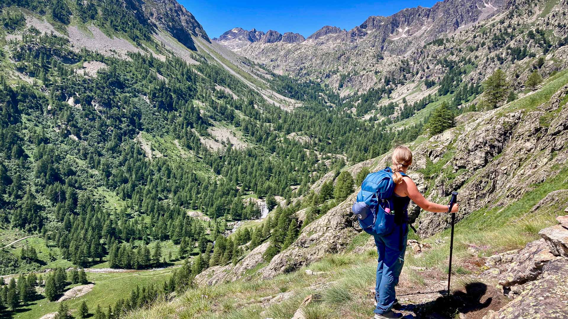 randonnée en famille dans le Mercantour