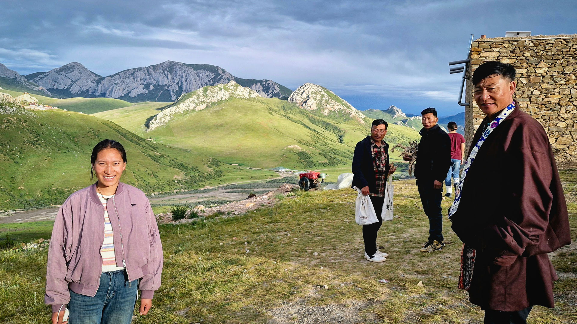 Nomades tibétains à Nasuoni, Tibet oriental